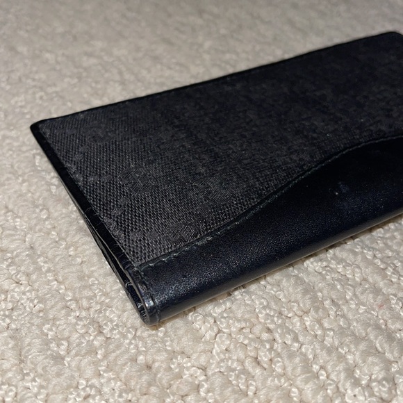 Gucci Black GG Black Canvas Long Bifold Wallet - Picture 6 of 13